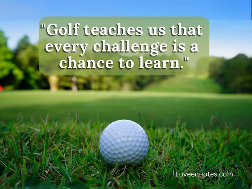 482+ Motivational Golf Quotes to Inspire Your Next Round