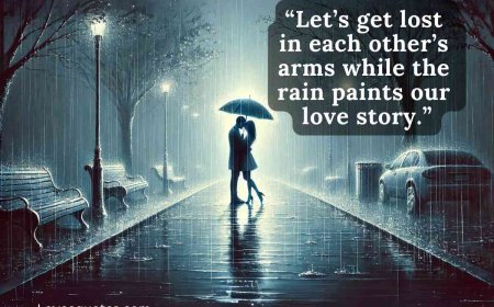 70+ Rain Love Quotes to Express Romantic Feelings Under the Raindrops