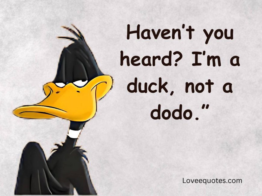 120+ Memorable Daffy Duck Quotes to Quack You Up