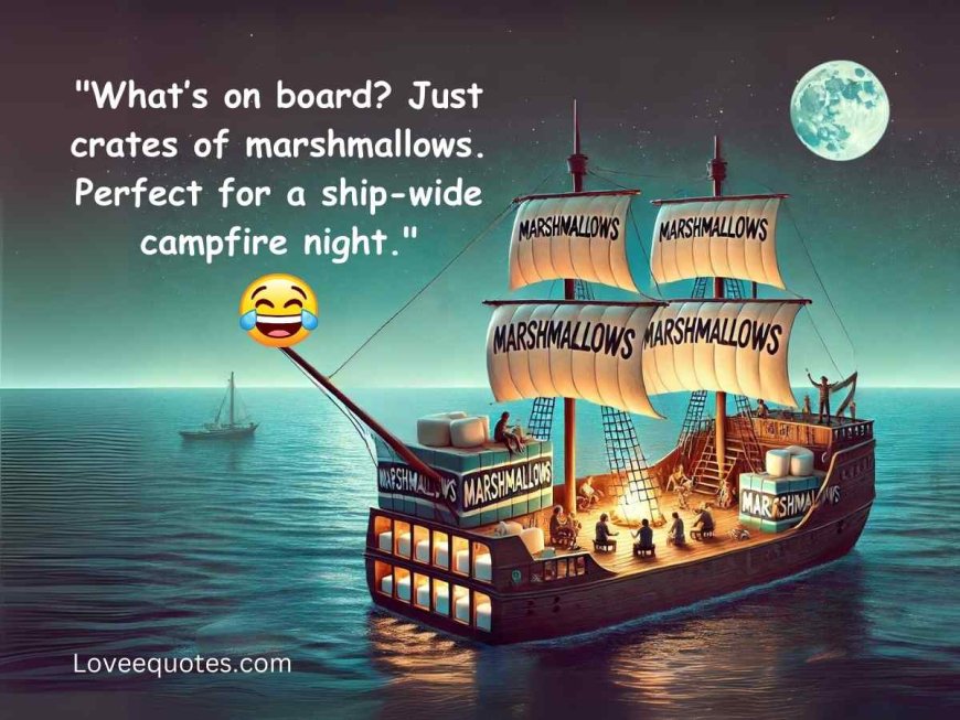 Funny Quotes About What a Sailing Ship’s Cargo