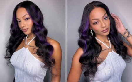 A complete guide to styling a purple glueless wig: Luvme Hair's real experience and styling tips