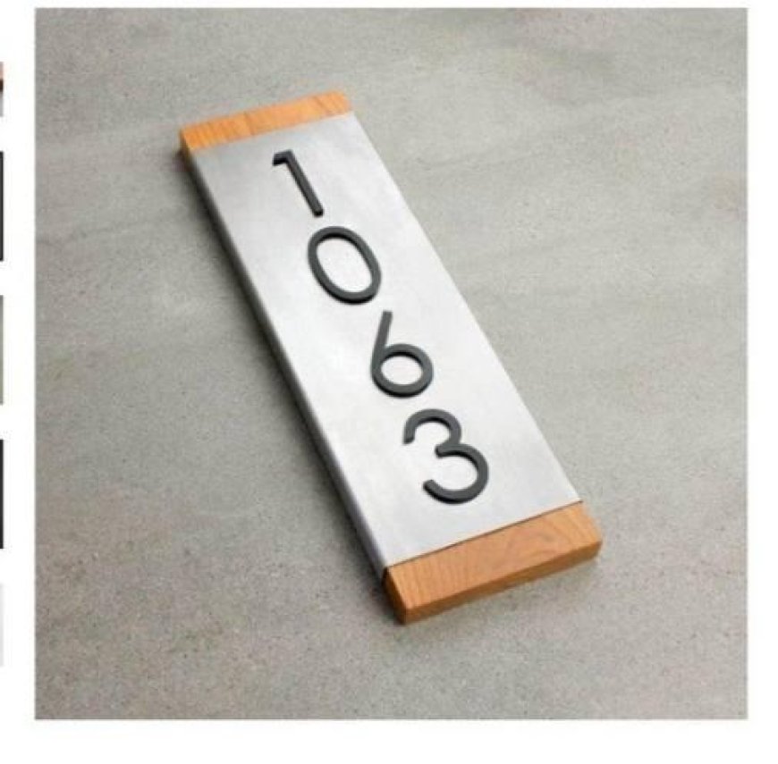 House Number Signs for Every Home