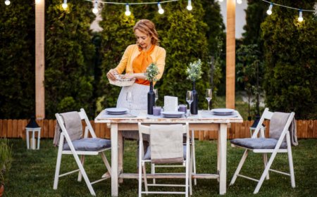 Creating Dreamy Backyard Date Nights with Outdoor Dining Tables