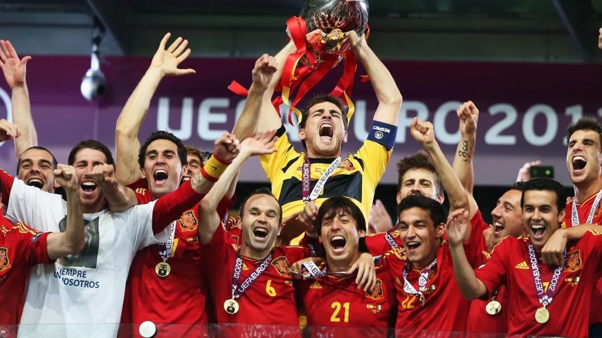 The masterclass given by Spain in the Euro 2012 final