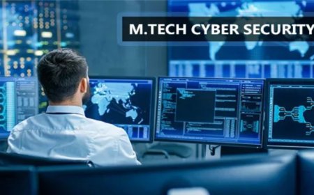 The Future of Data Protection and the Role of M.Tech in Cyber Security Experts