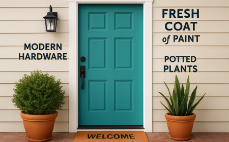 Fresh Front Door Makeovers That Boost Curb Appeal