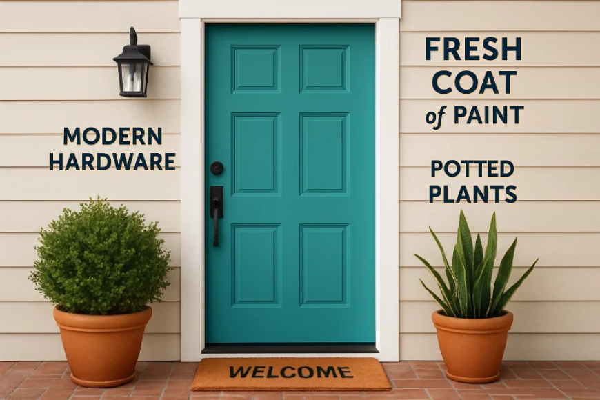 Fresh Front Door Makeovers That Boost Curb Appeal